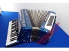 Delicia 37 key 80 bass accordion finished in blue